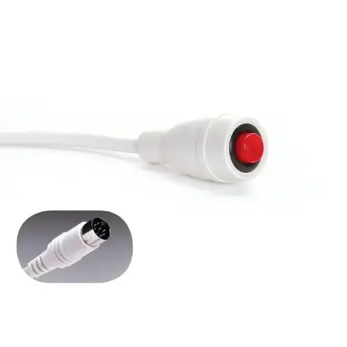 10 Ft Intercall 8-Pin Plug Econocall Nurse Call (White) 10 Ft Intercall 8-Pin Plug Econocall Nurse Call (White)