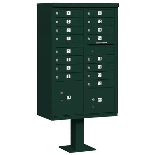 Cluster Mailbox Green Cluster Mailbox Green
