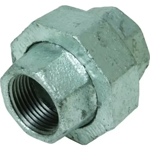 Galvanized Malleable Union 1/2" X 1/2" Galvanized Malleable Union 1/2" X 1/2"