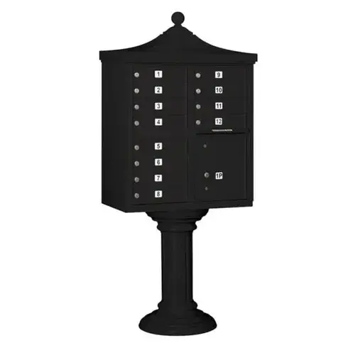 Regency Decorative- Black-Includes Top And Cover Regency Decorative- Black-Includes Top And Cover