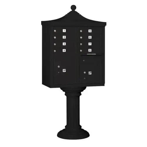 Regency Decorative- Black- -Includes Top And Cover Regency Decorative- Black- -Includes Top And Cover