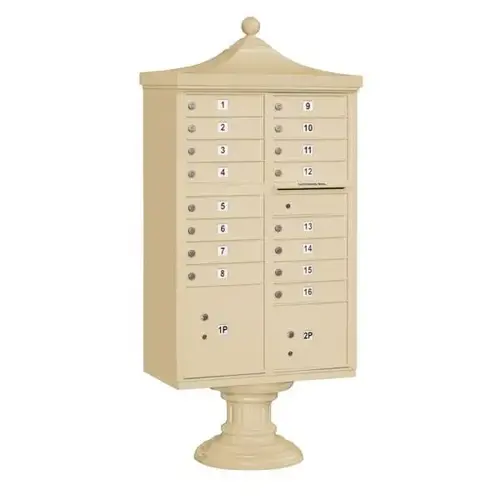 Regency Decorative- Sandstone- -Includes Top And Cover Regency Decorative- Sandstone- -Includes Top And Cover