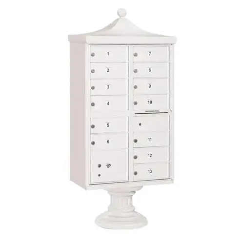 Regency Decorative- White- -Includes Top And Cover Regency Decorative- White- -Includes Top And Cover