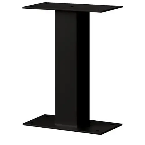 Standard Pedestal, Bolt Mounted, For Mail Package Drop,black Standard Pedestal, Bolt Mounted, For Mail Package Drop,black