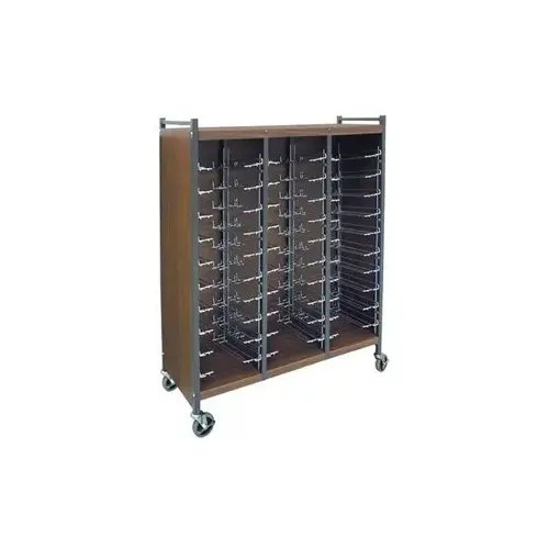 Big Beam Horizontal Cabinet Rack, 3 Sections, 24 Chart Capacity, Beige Big Beam Horizontal Cabinet Rack, 3 Sections, 24 Chart Capacity, Beige