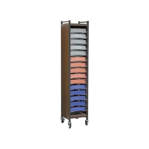 Tall Horizontal Cabinet Rack 15 Chart Capacity Beige Tall Horizontal Cabinet Rack 15 Chart Capacity Beige