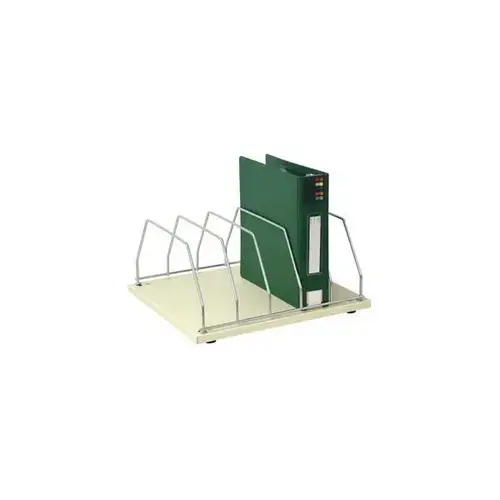 Table Top Storage Rack 5 Chart Capacity Beige Table Top Storage Rack 5 Chart Capacity Beige