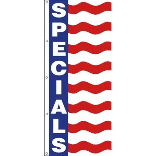 Specials Flag, Patriotic, 3 ft X 8 ft Specials Flag, Patriotic, 3 ft X 8 ft