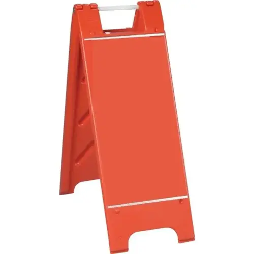 Plastic A-Frame With Channels, Orange, Small, Plastic A-Frame With Channels, Orange, Small,