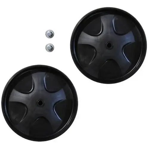 8 Inch Wheel Kit W/push Caps For Rollout Container 8 Inch Wheel Kit W/push Caps For Rollout Container