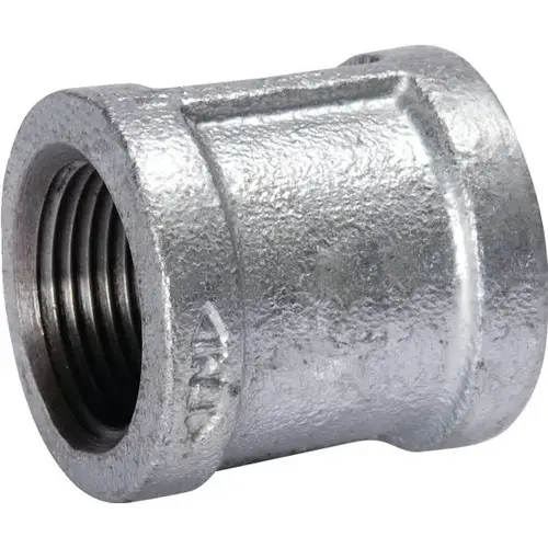 Galvanized Coupling Pipe Fitting, 1-1/2" Galvanized Coupling Pipe Fitting, 1-1/2"