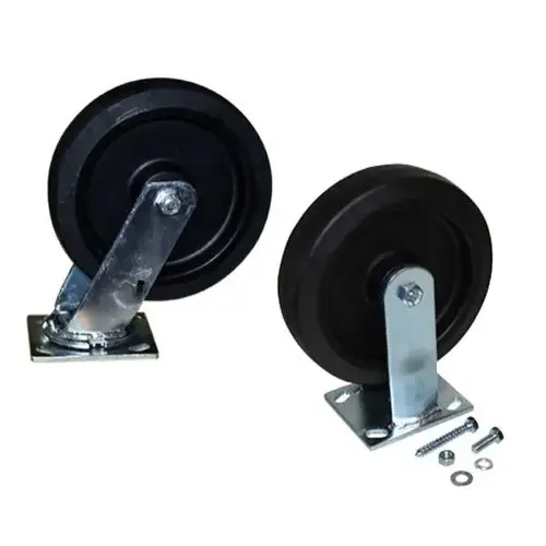 8 Inch Swiv & Rig Caster Kit W/Hardware For Platform Truck 8 Inch Swiv & Rig Caster Kit W/Hardware For Platform Truck