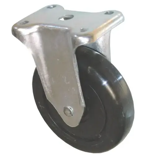 5 Inch Rigid Plate Caster W/Hardware For Cube Truck 5 Inch Rigid Plate Caster W/Hardware For Cube Truck