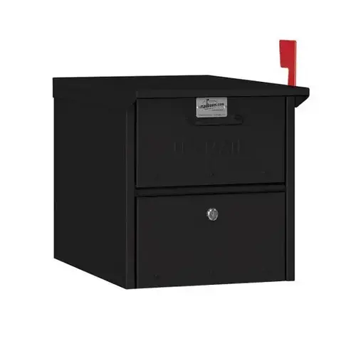 4300 Series Roadside Mailbox Black 4300 Series Roadside Mailbox Black