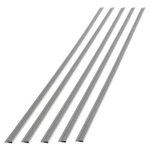 47" Vinyl J Trim, Argent Silver - pack of 5 47" Vinyl J Trim, Argent Silver - pack of 5