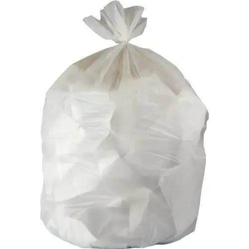 Can Liner 12-16 Gal. 0.5 Mil Low-Density, White, 24" X 32" - pack of 500 Can Liner 12-16 Gal. 0.5 Mil Low-Density, White, 24" X 32" - pack of 500