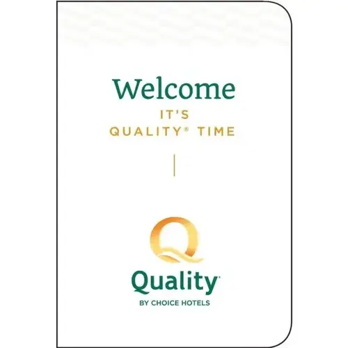 Quality Inn Key Folder - pack of 500 Quality Inn Key Folder - pack of 500