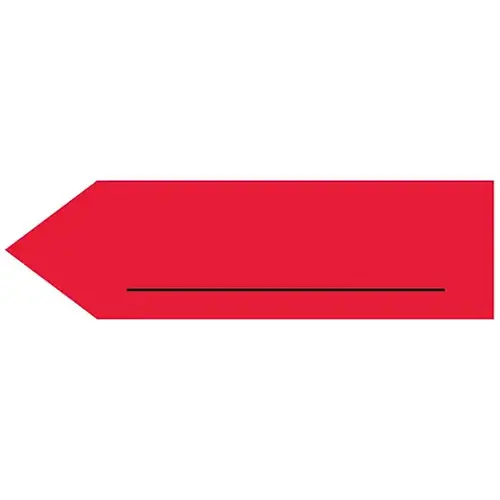 Uniarrow Spacesaver Flag 2"X9/16" - pack of 150 Uniarrow Spacesaver Flag 2"X9/16" - pack of 150