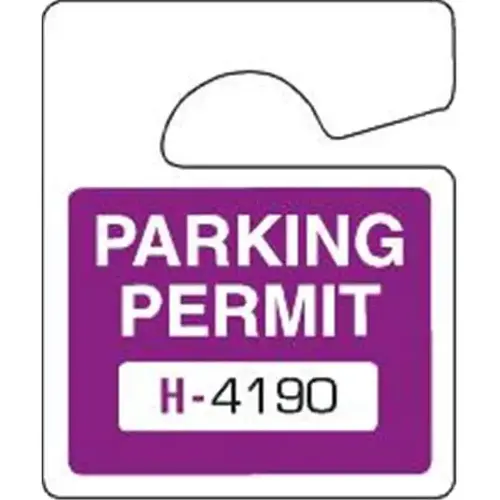 Plastic Hang Tags Non-Reflective, Purple, 2-1/2 X - pack of 100 Plastic Hang Tags Non-Reflective, Purple, 2-1/2 X - pack of 100