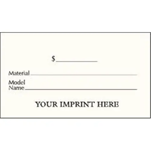 Cremation Urn Price Card - pack of 100 Cremation Urn Price Card - pack of 100