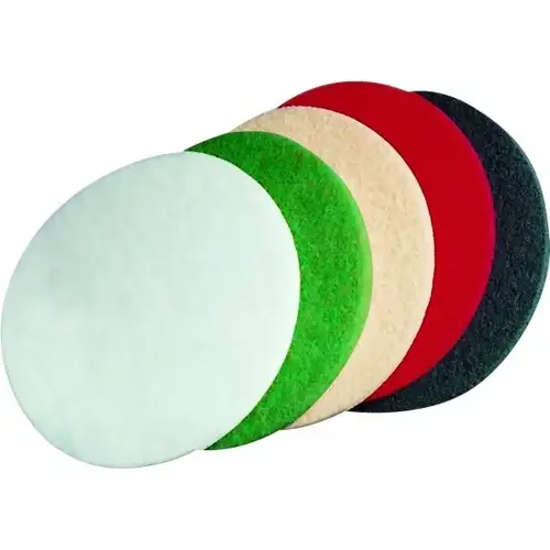 Floor Pad 17" Diameter White - pack of 5 Floor Pad 17" Diameter White - pack of 5