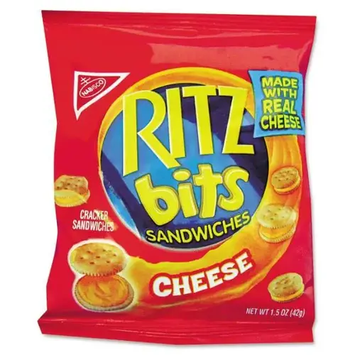 Ritz Bits, Cheese, 1.5oz Packs - pack of 60 Ritz Bits, Cheese, 1.5oz Packs - pack of 60