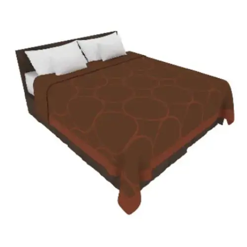 King Decorative Throw Top Of Bed Cinnamon - pack of 10 King Decorative Throw Top Of Bed Cinnamon - pack of 10