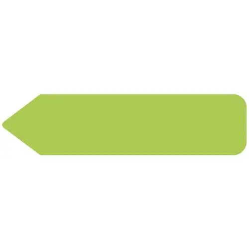 Uniarrow Flag 2-1/4" X 9/16" Green - pack of 150 Uniarrow Flag 2-1/4" X 9/16" Green - pack of 150