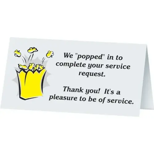 Service Request Popcorn With Card - pack of 36 Service Request Popcorn With Card - pack of 36