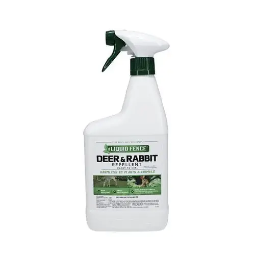 32 Ounce Ready-To-Use Deer And Rabbit Repellent - pack of 12 32 Ounce Ready-To-Use Deer And Rabbit Repellent - pack of 12