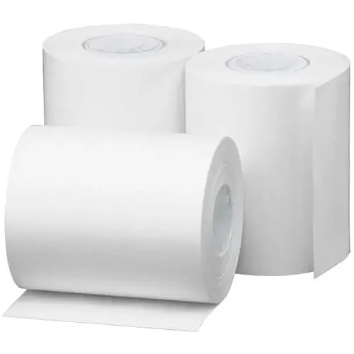 White Smooth Thermal Paper Roll 2.25" X 85ft - pack of 3 White Smooth Thermal Paper Roll 2.25" X 85ft - pack of 3