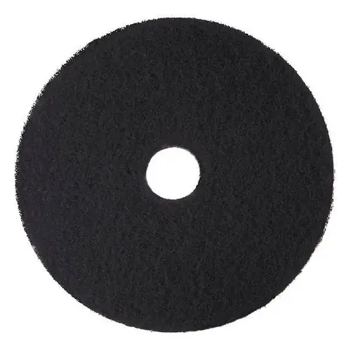 Low-Speed High Productivity Floor Pads 7300, 18" Diameter, Black - pack of 5 Low-Speed High Productivity Floor Pads 7300, 18" Diameter, Black - pack of 5