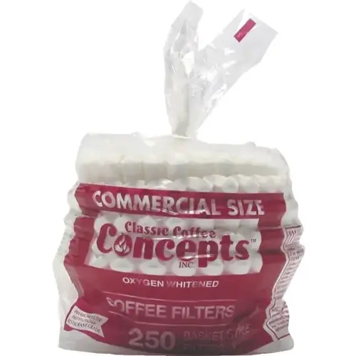 Classic Coffee Concepts 12-Cup Commercial Size Basket Filters - pack of 24 Classic Coffee Concepts 12-Cup Commercial Size Basket Filters - pack of 24