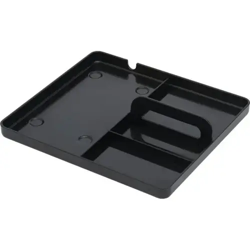 Coffee Service Tray, Black Plastic - pack of 6 Coffee Service Tray, Black Plastic - pack of 6