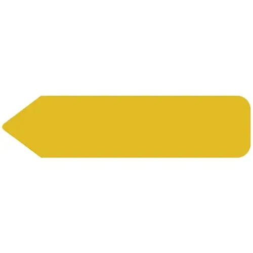 Uniarrow Flag 2-1/4"X9/16" Gold - pack of 150 Uniarrow Flag 2-1/4"X9/16" Gold - pack of 150