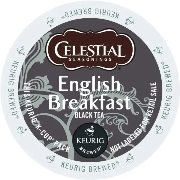 Celestial Seasonings English Breakfast K-Cup Tea Pack - pack of 96 100-70734-54545-7 Celestial Seasonings English Breakfast K-Cup Tea Pack - pack of 96 100-70734-54545-7