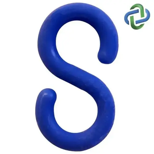 Blue 2 Inch S-Hook - pack of 10 Blue 2 Inch S-Hook - pack of 10