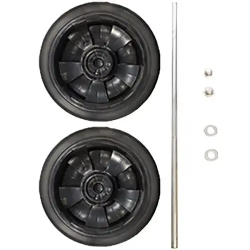8 In. Wheel Kit With Axle And Hardware - pack of 2 8 In. Wheel Kit With Axle And Hardware - pack of 2