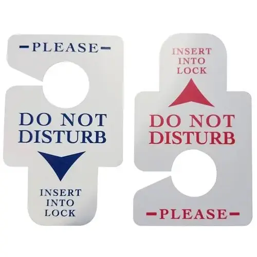 Do Not Disturb Electric Lock Insert - pack of 50 Do Not Disturb Electric Lock Insert - pack of 50
