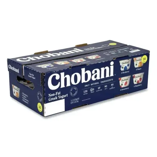 Greek Yogurt Variety Pack Assorted Flavors 5.3 Oz - pack of 16 Greek Yogurt Variety Pack Assorted Flavors 5.3 Oz - pack of 16