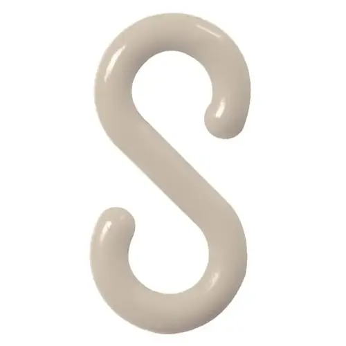 Army Tan 2 Inch S Hook - pack of 10 Army Tan 2 Inch S Hook - pack of 10