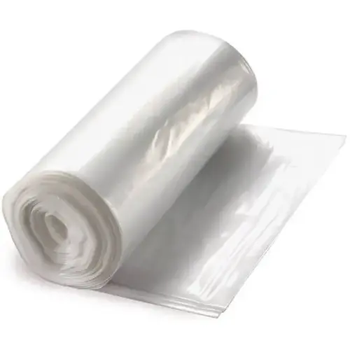 7-10 Gal. 24 In. X 24 In. 1 Mil. Clear Low-Density Trash Bags - pack of 500 7-10 Gal. 24 In. X 24 In. 1 Mil. Clear Low-Density Trash Bags - pack of 500