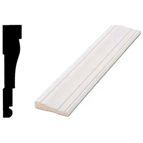 L445 5/8" X 3-1/4" X 8 ft Primed Finger-Jointed Casing - pack of 5 L445 5/8" X 3-1/4" X 8 ft Primed Finger-Jointed Casing - pack of 5