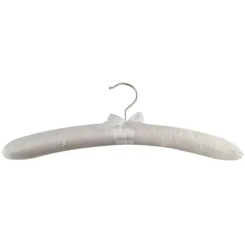 White Satin Hanger - pack of 100 White Satin Hanger - pack of 100