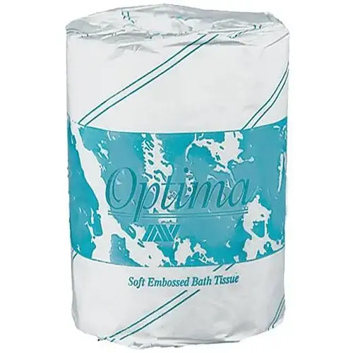 Embossed 100% Recycled 1-Ply Tissue (White) - pack of 96 Embossed 100% Recycled 1-Ply Tissue (White) - pack of 96