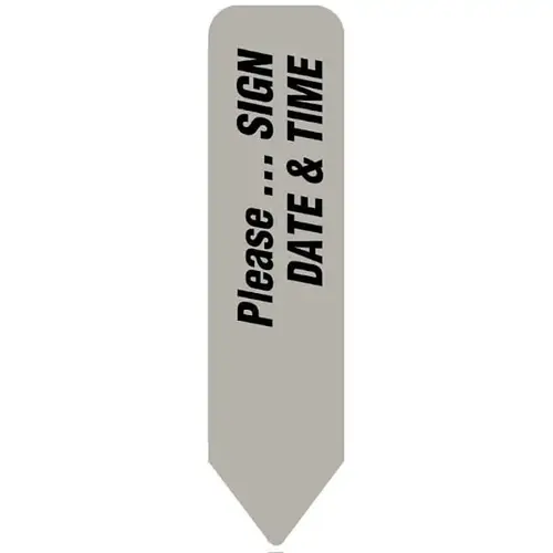 Uniarrow Flag 1-5/8" X 2-1/4" Please Sign Date/Time - pack of 150 Uniarrow Flag 1-5/8" X 2-1/4" Please Sign Date/Time - pack of 150