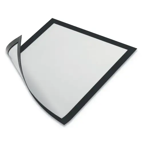 Duraframe Magnetic Sign Holder 8.5 X 11 Black Frame - pack of 2 Duraframe Magnetic Sign Holder 8.5 X 11 Black Frame - pack of 2