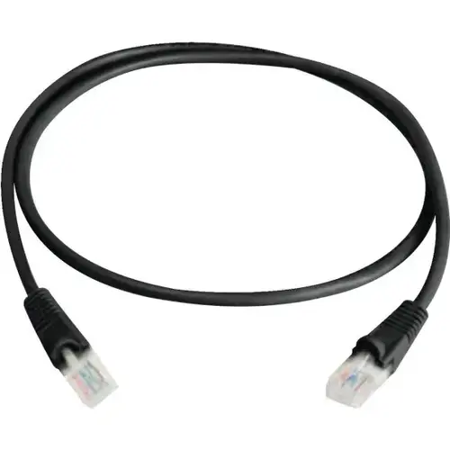 7 Ft. Cat-5 Cord, Black - pack of 5 7 Ft. Cat-5 Cord, Black - pack of 5