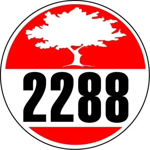 Parking Permit Window Stickers, Red, 2-1/4 Diameter - pack of 100 Parking Permit Window Stickers, Red, 2-1/4 Diameter - pack of 100
