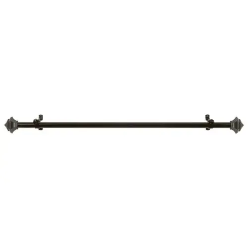 Buono Ii Decorative Rod And Finial Jordan 48 To 86" Oiled Bronze - pack of 6 Buono Ii Decorative Rod And Finial Jordan 48 To 86" Oiled Bronze - pack of 6